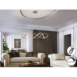 LAMP.LED·MOLLY·110Ø ORO ROSA DIM