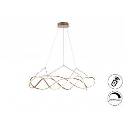 LAMP.LED·MOLLY·110Ø ORO ROSA DIM