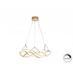 LÁMPARA LED ·MOLLY· 53Ø ORO ROSA