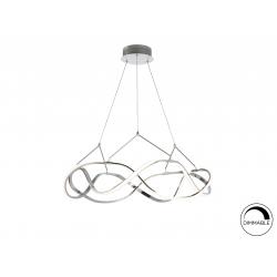 LÁMPARA LED ·MOLLY· 80Ø CROMO