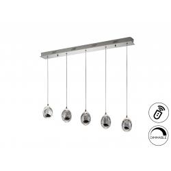 ROCIO- LAMPARA  5L  CROMO DIMABLE