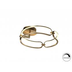 COLETTE-PLAFON LED Ø47 ORO ROSA