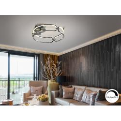 COLETTE-PLAFON LED Ø47 CROMO