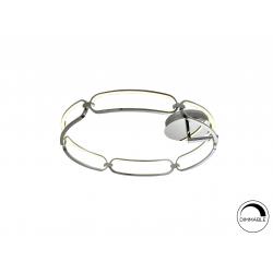 COLETTE-PLAFON LED Ø80 CROMO