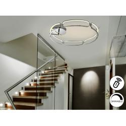 COLETTE-PLAFON LED Ø80 CROMO DIM