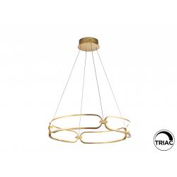 COLETTE-LAMPARA 60Ø ORO ROSA