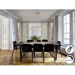 COLETTE-LAMPARA 60Ø ORO ROSA DIM