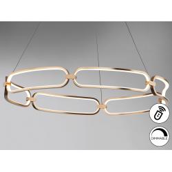 COLETTE- LAMPARA Ø80 ORO ROSA DIM