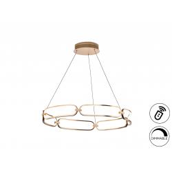 COLETTE- LAMPARA Ø80 ORO ROSA DIM