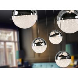 SPHERE-LAMPARA 14L CROMO D60 DIMABLE