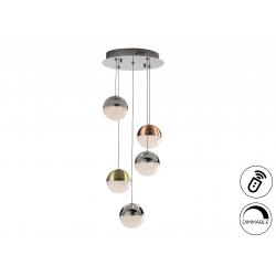 LAMP.5L LED·SPHERE·COLORØ33DIM