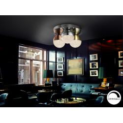 PLAF.3L LED·SPHERE·COLORØ30DIM