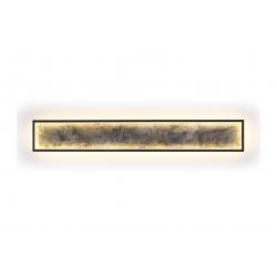 STONE-APLIQUE/PLAFON LED CCT -NEGRO L100