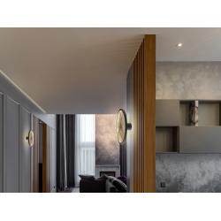 STONE- APLIQUE/PLAFON LED CCT-NEGRO D30