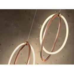 LAMPARA LED ·OCELLIS·22Ø ORO ROSA