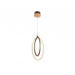 LAMPARA LED ·OCELLIS·22Ø ORO ROSA