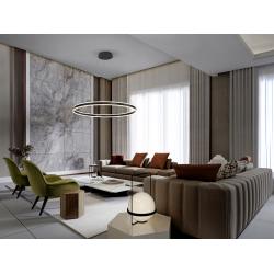 HELIA - LAMPARA LED NEGRO MATE 100D
