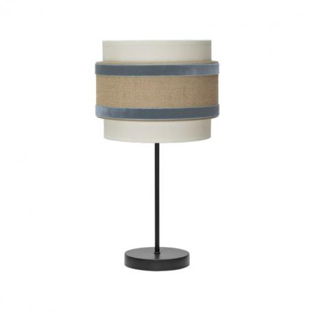 Sobremesa Peq. Cornalina 1x14 Beis/azul 47x18x18cm