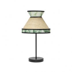 Sobremesa Peq. Constantinopla 1xe14 Beis/verde 45x20x20cm