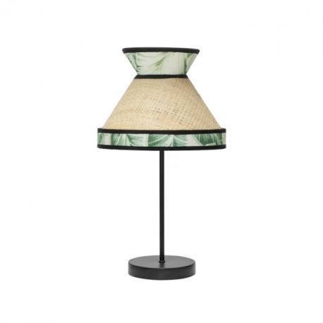 Sobremesa Peq. Constantinopla 1xe14 Beis/verde 45x20x20cm
