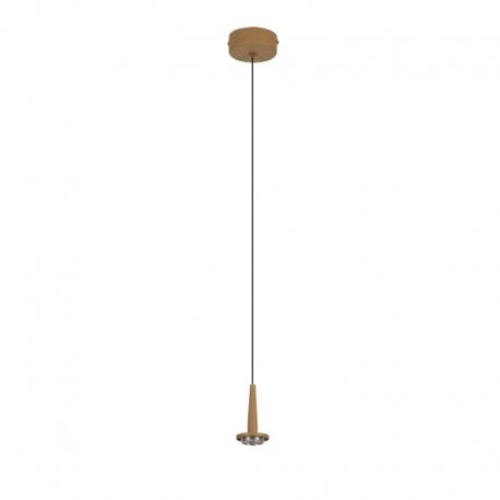 ANDROMEDA Colgante LED 5W 3000K W/T Cristal