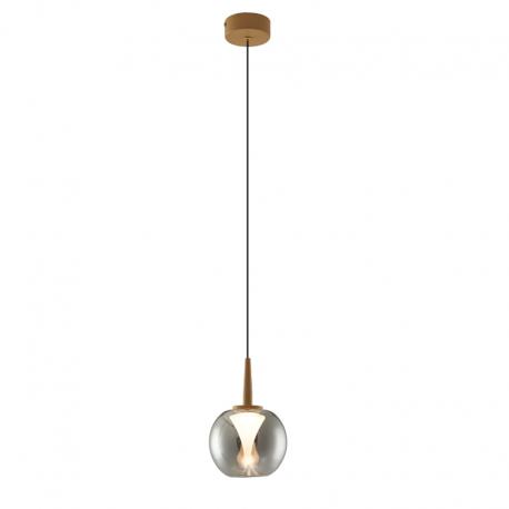 ANDROMEDA COLGANTE 1L - BASE ORO - CRISTAL CROME 8939