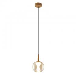 ANDROMEDA COLGANTE 1L - BASE ORO - CRISTAL BRONCE 8940