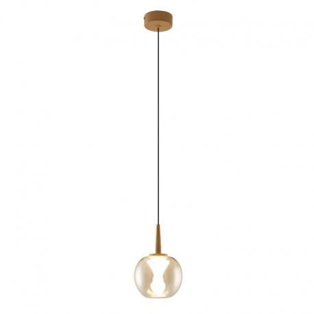 ANDROMEDA COLGANTE 1L - BASE ORO - CRISTAL BRONCE 8940
