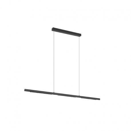 MECA LAMPARA LINEAL 25W 3000K NEGRA