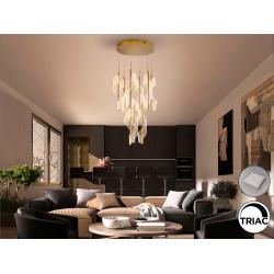 VELAS- LAMPARA 9L ORO DIMABLE