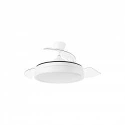 VENTILADOR MOTOR DC MINI-MANILA LED 30W . ILUMIANCIÓN REGULABLE INTENSIDAD Y TONALIDAD