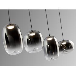 ONICE- LAMPARA 4L NEGRO-SMOKE
