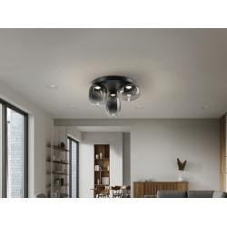 ONICE- PLAFON 3L NEGRO-SMOKE