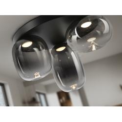 ONICE- PLAFON 3L NEGRO-SMOKE