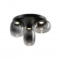 ONICE- PLAFON 3L NEGRO-SMOKE