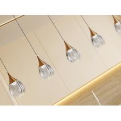 CORINA- LAMPARA 5L NEGRO-COBRE