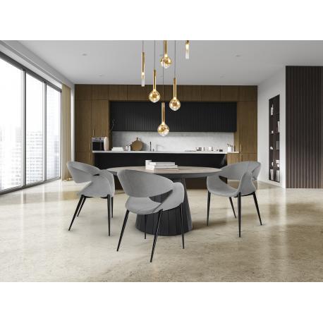 GIRO- SILLON GRIS CLARO-NEGRO