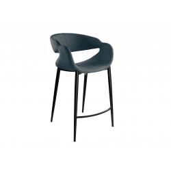 GIRO- TABURETE AZUL OSCURO-NEGRO