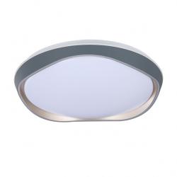 Plafon Kamuk 72w 3000-4000-6000k Gris 40d Reg.inte 6480lm C/remoto