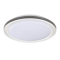 Plafon Yunke 144w 3000-4000-6000k Blanco/Negro 50d Reg.in 11520lm C/remoto