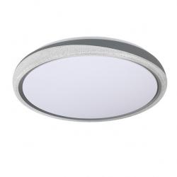 Plafon Charro 72w 3000-4000-6000k Gris 40d Reg.intensidad 6480lm C/remoto