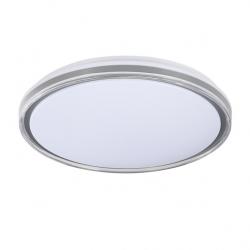 Plafon Nevado 72w 3000-4000-6000k Blanco/Gris 40d Reg.intensidad 6480lm C/remoto