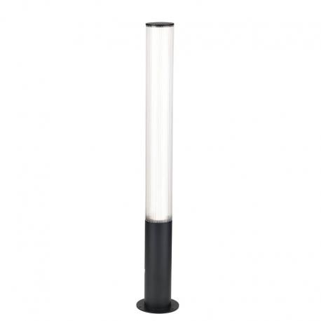 GANT BOLARDO 65CM IP65 18W 3000K NEGRO