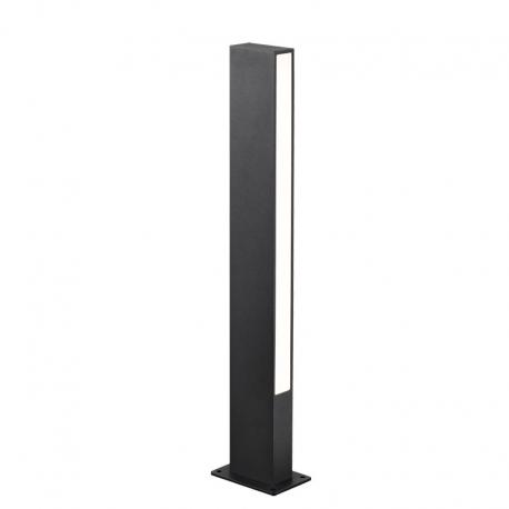LOTUS BOLARDO 60CM IP65 10W 3000K NEGRO