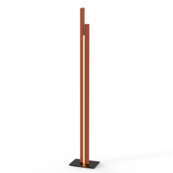 MANHATTAN PIE DE SALON 200CM ORO-ROSA