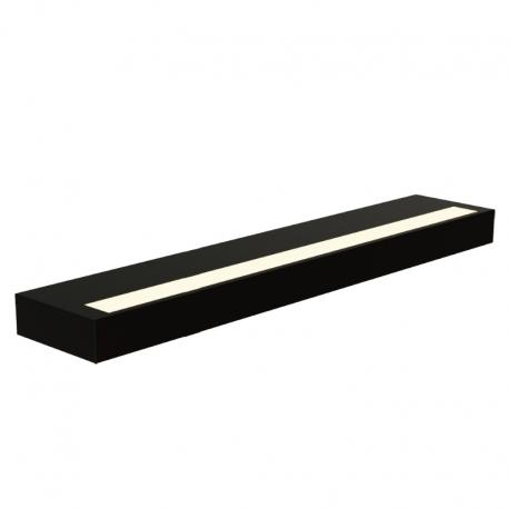 CONIL APLIQUE LED 40W CCT DIM NEGRO