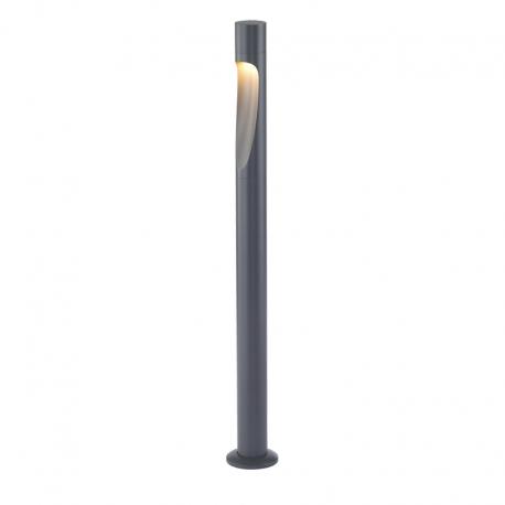 ARAN BOLARDO 80CM IP65 6W 3000K GRIS OSCURO