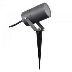 QUEBEC PIQUETA EXTERIOR IP65 GU10 GRIS OSCURO