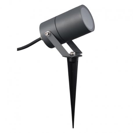 QUEBEC PIQUETA EXTERIOR IP65 GU10 GRIS OSCURO
