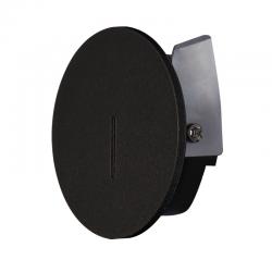 SOTAVENTO BAÑADOR PARED LED 3W 3000K IP42 R NEGRO